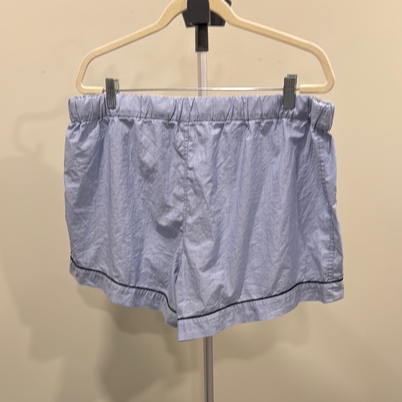 J. Crew End-on-end Cotton Pajama Short Set in Hydrangea NWT - Picture 12 of 15